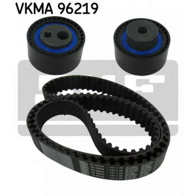 VKMA 96219 SKF Комплект (ремінь+ролики)